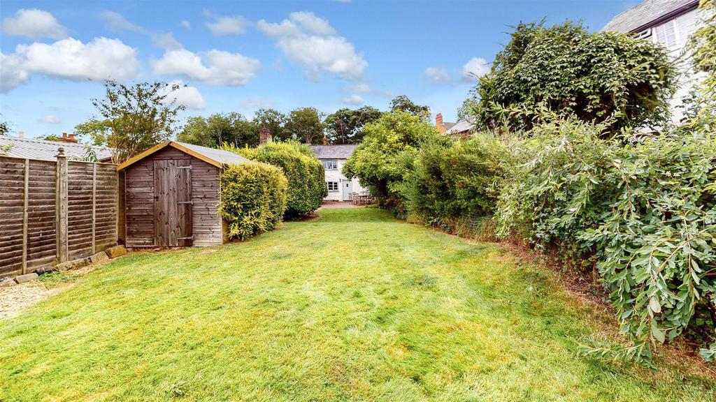 Rear garden