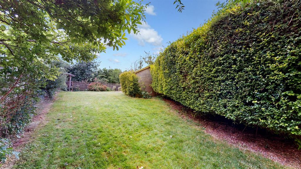 Rear garden