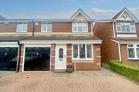 3 bedroom semi-detached house for sale, Jasmine Court, Ashington, Northumberland, NE63 8XA