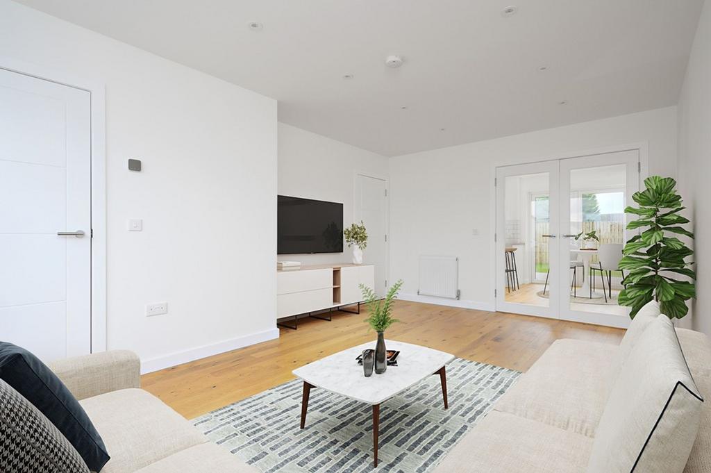 Virtually Staged Lounge