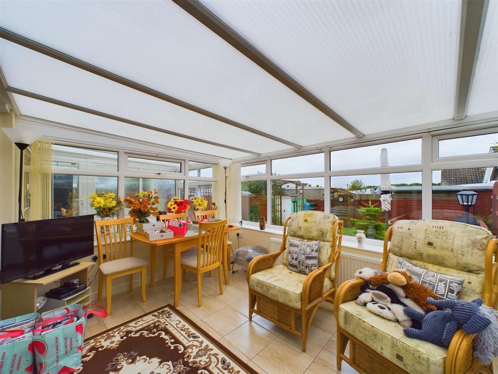 Upvc conservatory: