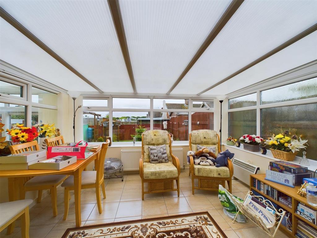 Upvc conservatory: