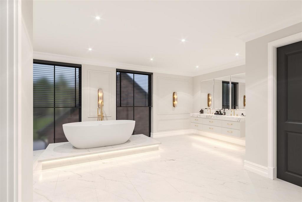 En suite Bathroom CGI