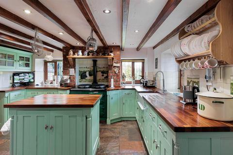 undefined, Farmhouse and holiday cottages on Lask Edge Road, Biddulph