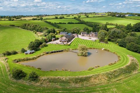 undefined, Farmhouse and holiday cottages on Lask Edge Road, Biddulph