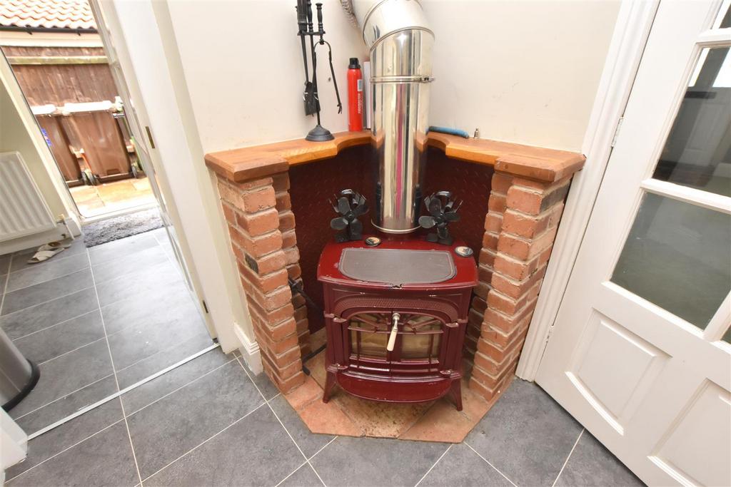 The wood burner