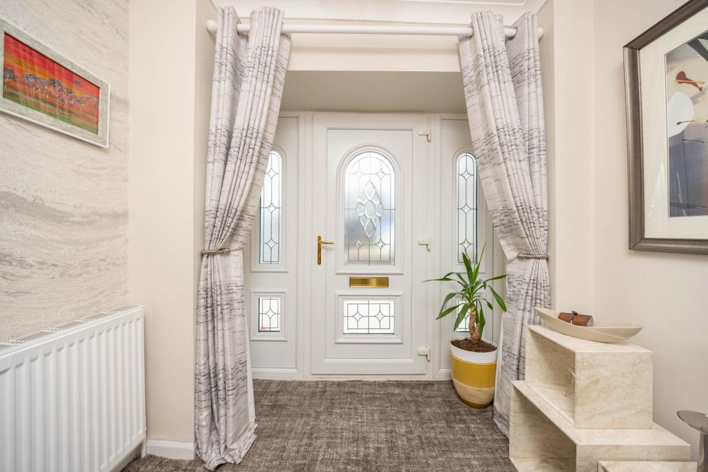 Front Door internally