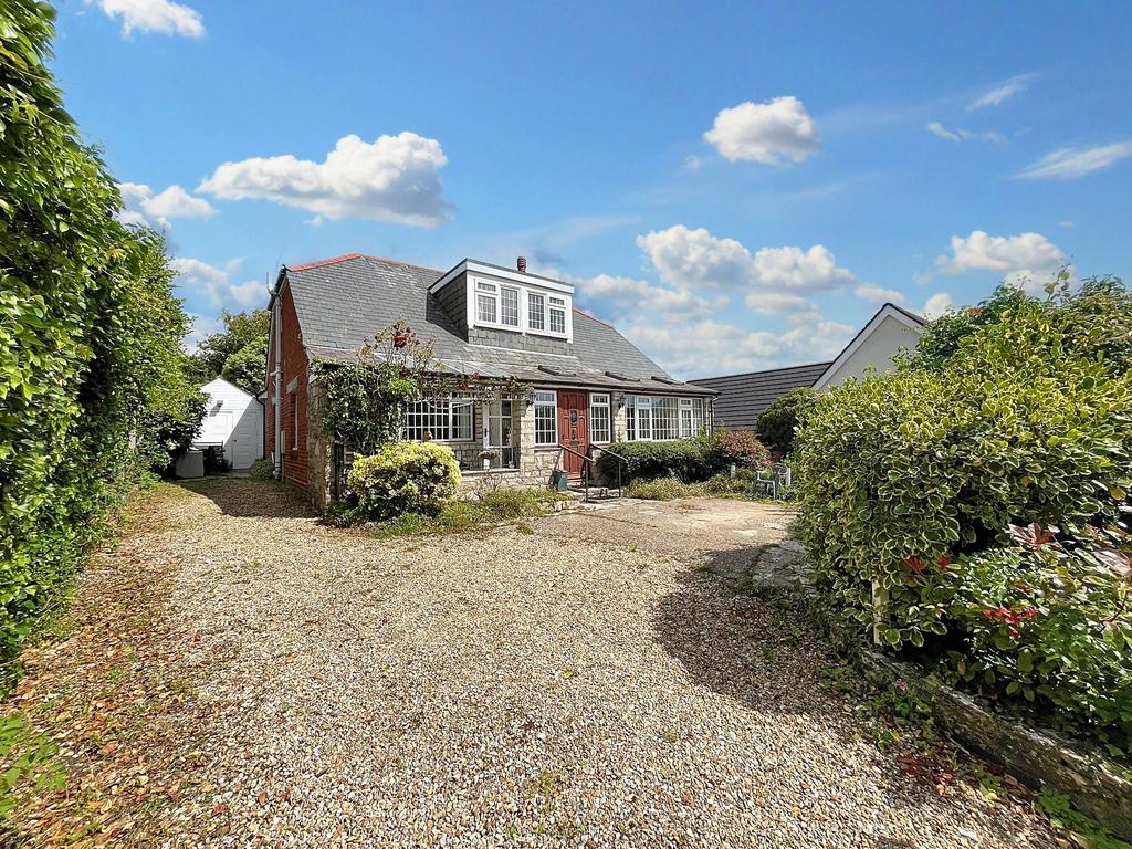 Front of property and drive way