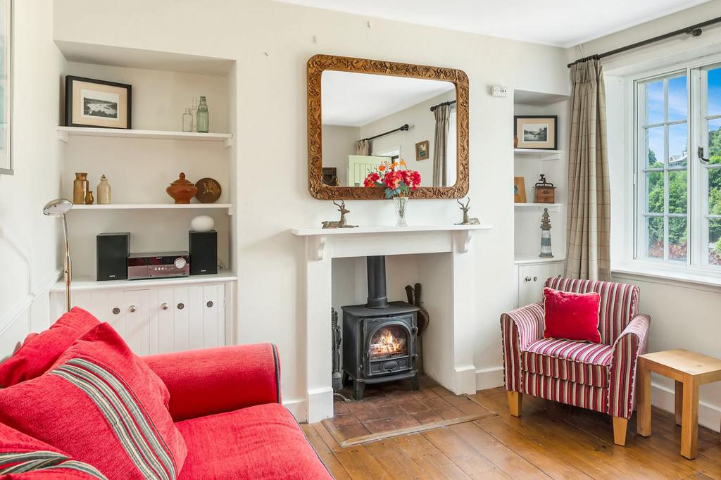 Coastguard Cottage Living Room