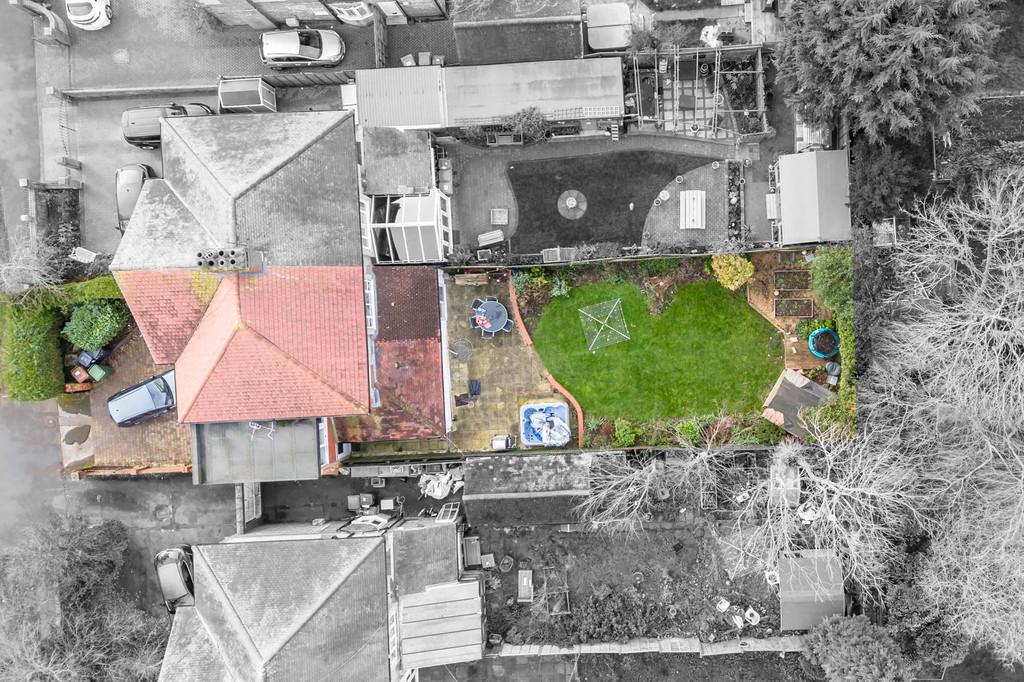 Aerial View of Garden