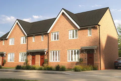 2 bedroom terraced house for sale, Plot 349, The Drake at Brize Meadow, Bellenger Way, Off Monahan Way OX18