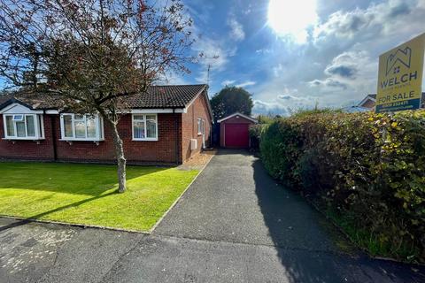 2 bedroom semi-detached bungalow for sale, Barnfield Avenue, Wem, Shrewsbury, Shropshire