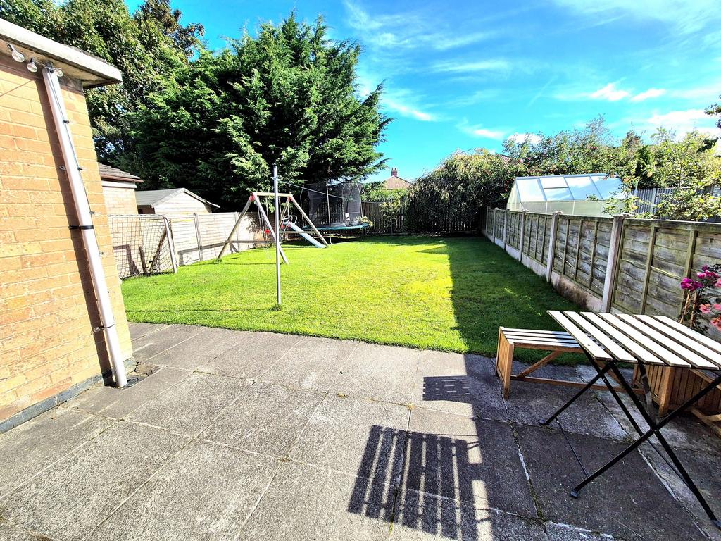 Rear garden