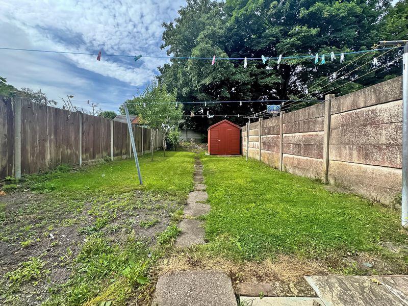 Rear garden