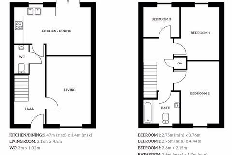 3 bedroom detached house for sale, Plot 20, Cysgod Yr Eglwys, Llannon Ref 00025389