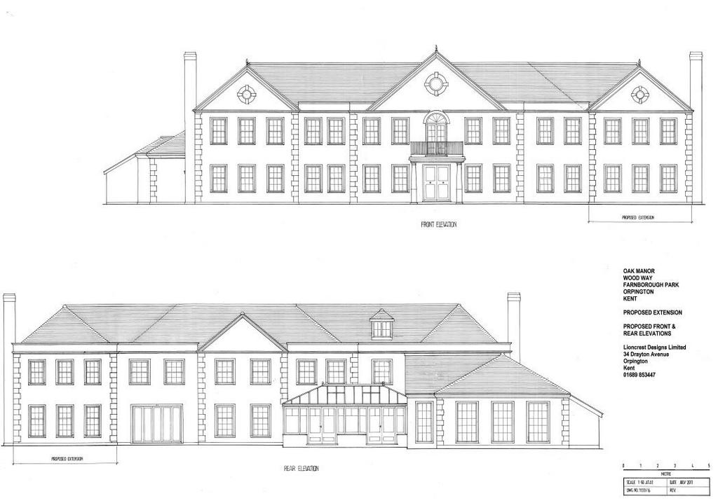 Proposed Front &amp; Rea