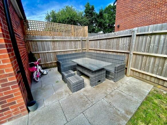 Rear Patio