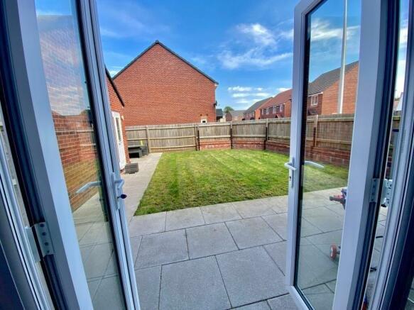 Rear Patio
