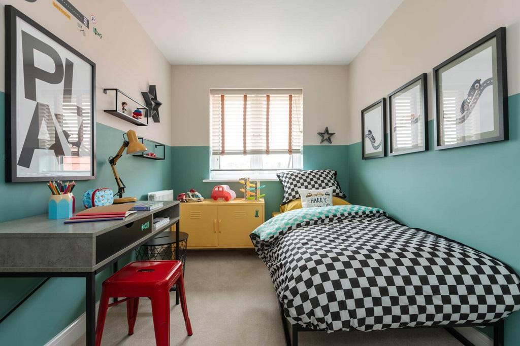 Bedroom 3 is perfect for younger children