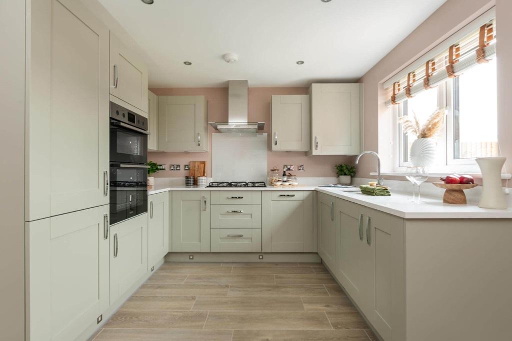 A brand new, modern kitchen is ready to go from...