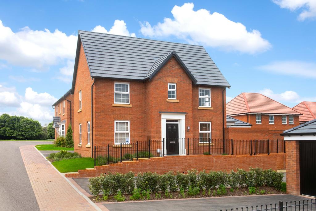 External view of the four bedroom Hollinwood