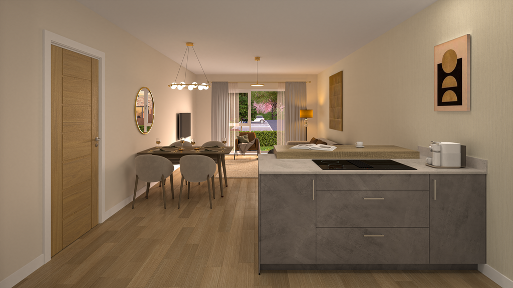 The Avenue typical interior CGI