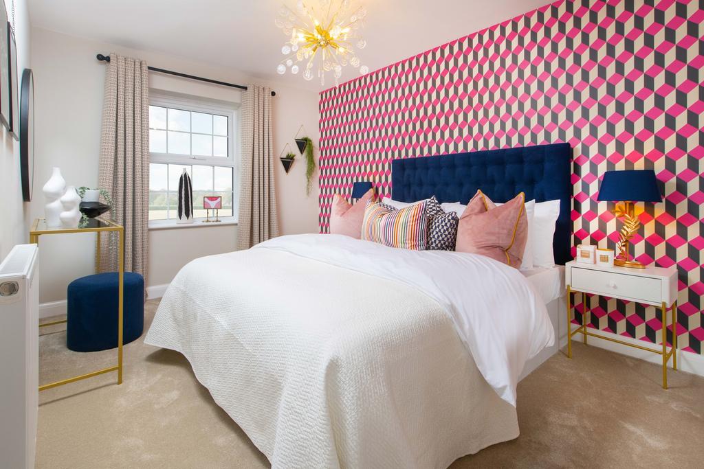 The three bedroom Plato - double bedroom