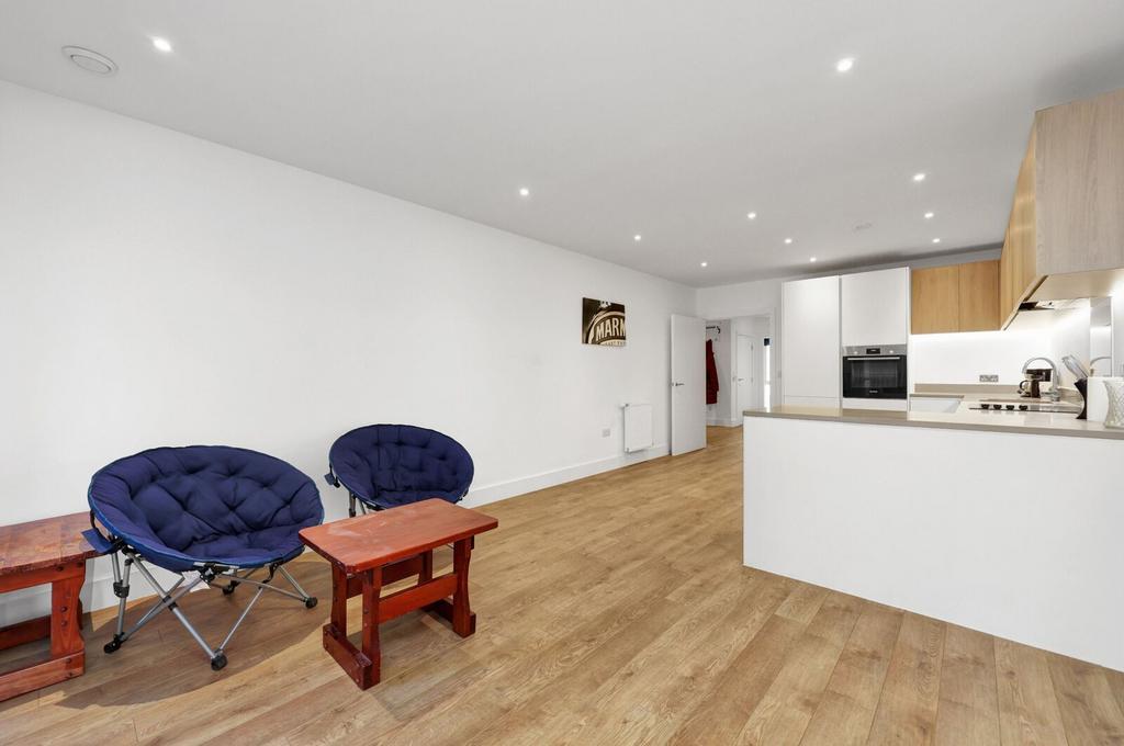 Open-plan living area, open plan living