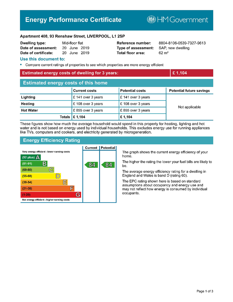 EPC Certificate