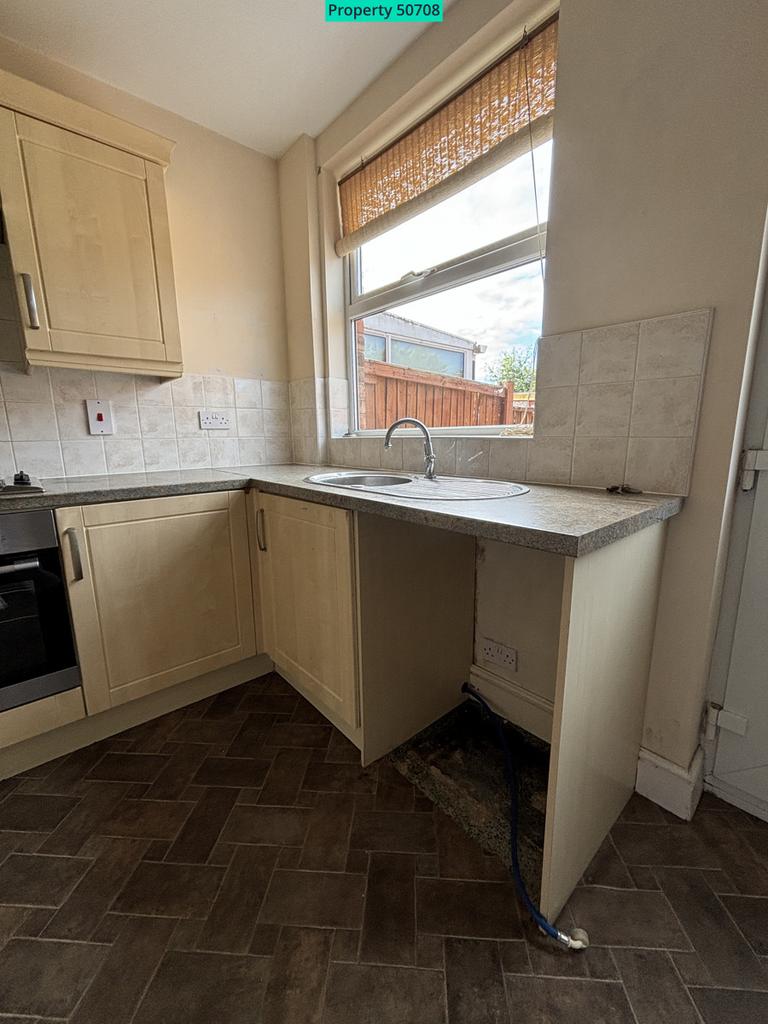 Kitchen overlooking garden