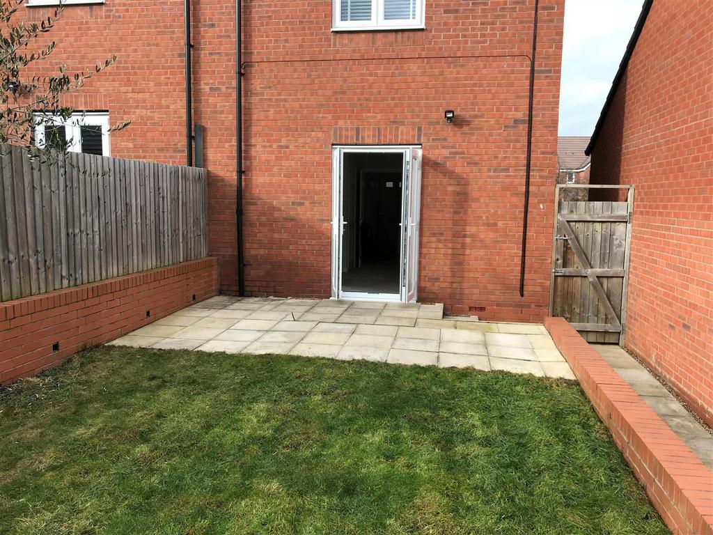 Rear garden