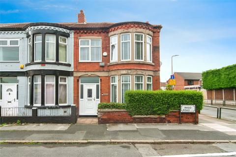 3 bedroom end of terrace house for sale, Inigo Road, Liverpool, Merseyside, L13