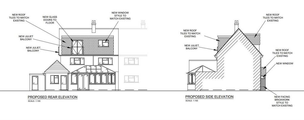 Proposed Rear/Side