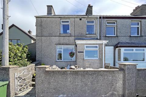 3 bedroom end of terrace house for sale, Carmel, Caernarfon, Gwynedd, LL54