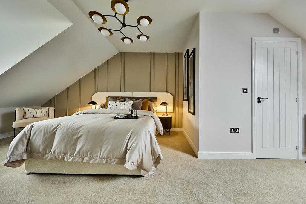 The main bedroom provides a private sanctuary...