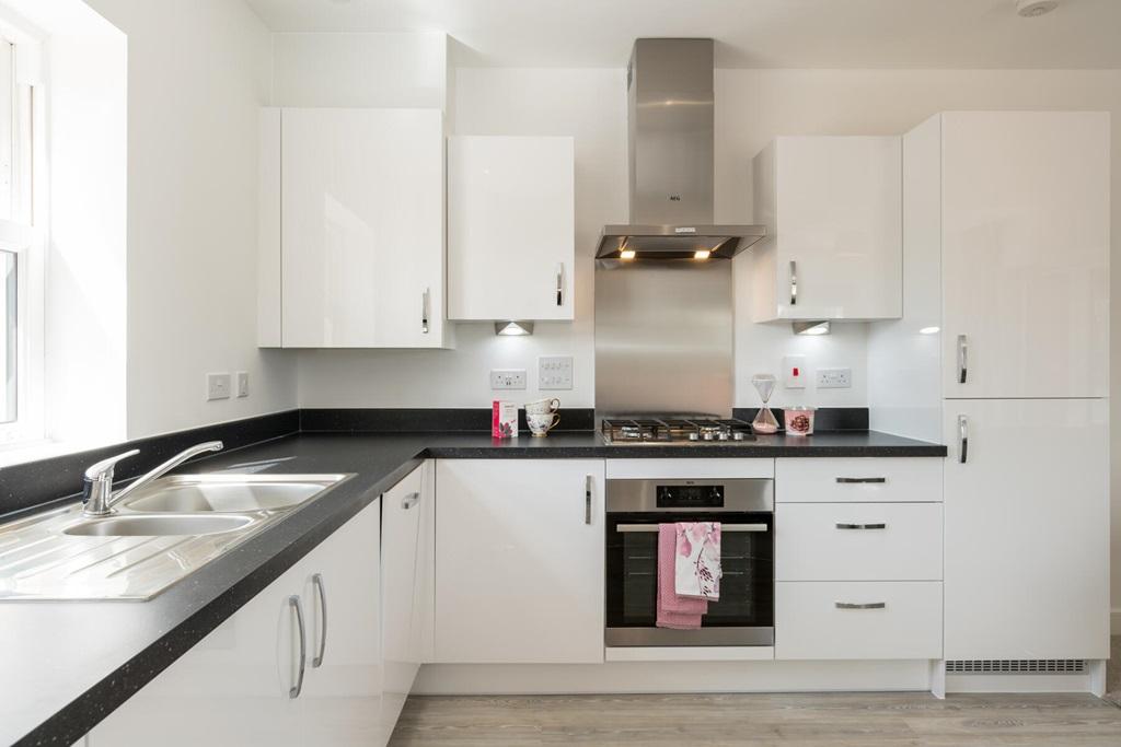 Example of an apartment kitchen