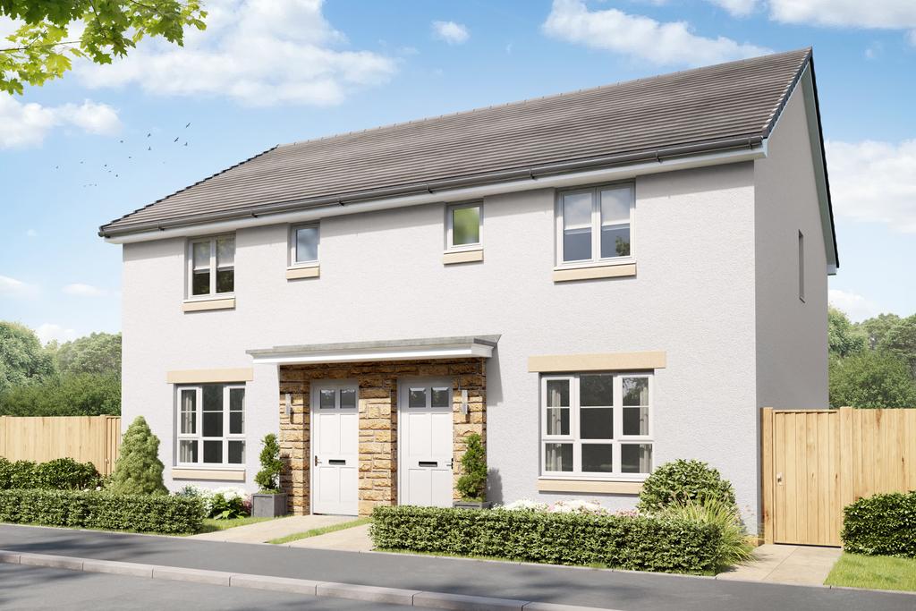 Outside view of Cupar 3 bedroom terraced home