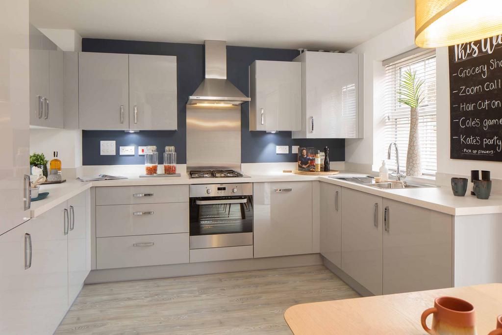 Archford Kitchen, DWH Clipstone Park Leighton...