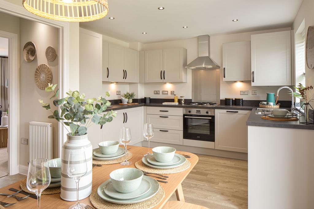 Kitchen in the Archford 3 bedroom home