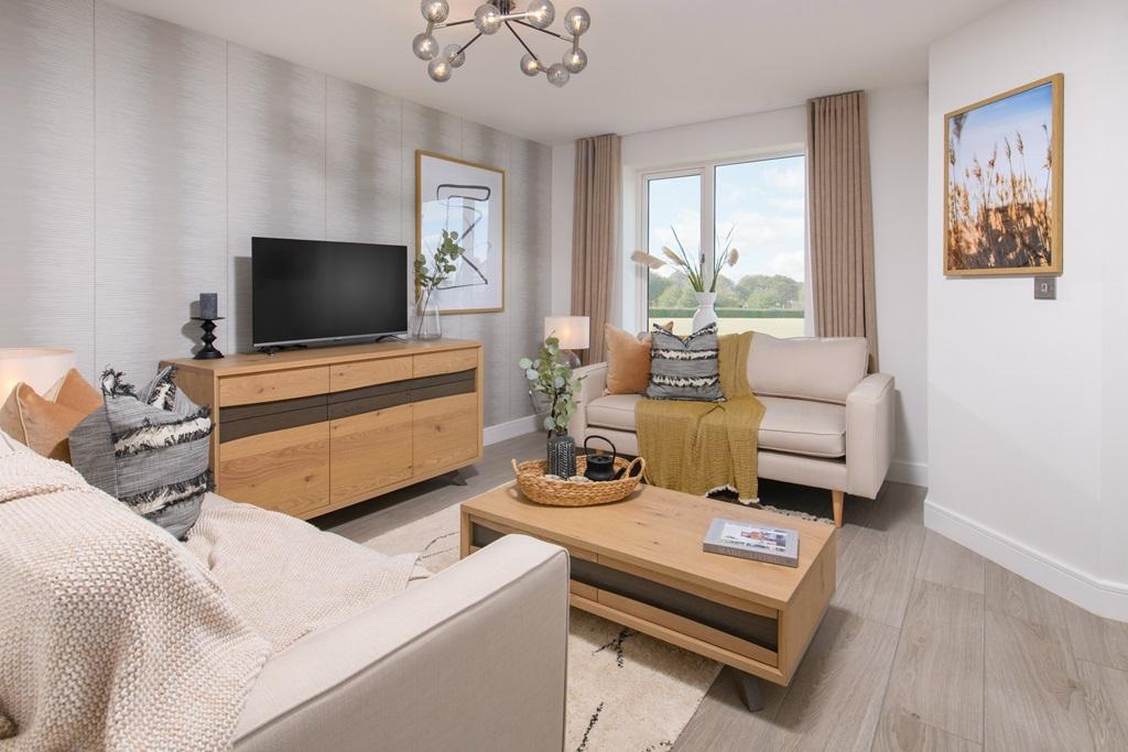 The Amersham Plot 425 at Coatham... 3 bed detached house for sale £