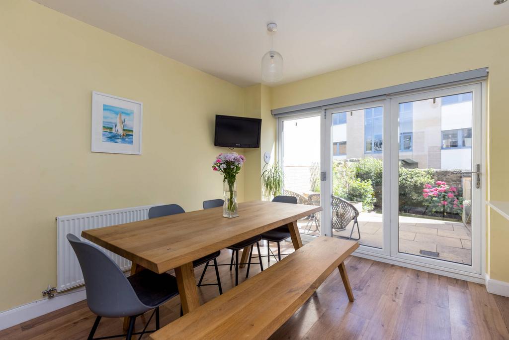 Dining Room with Patio Doors