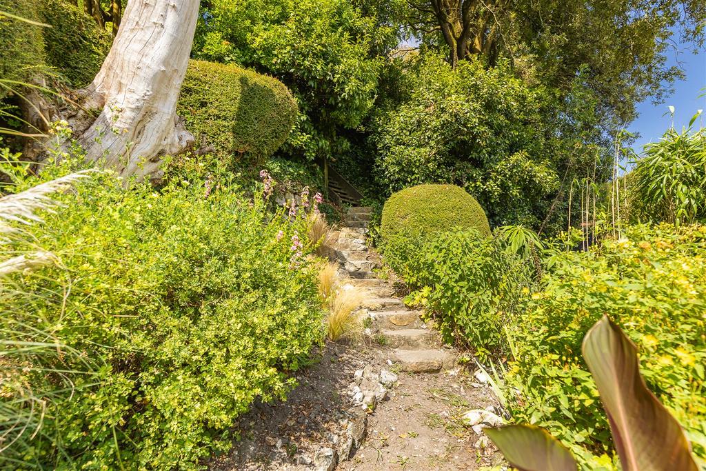 Steps leading to The Studio