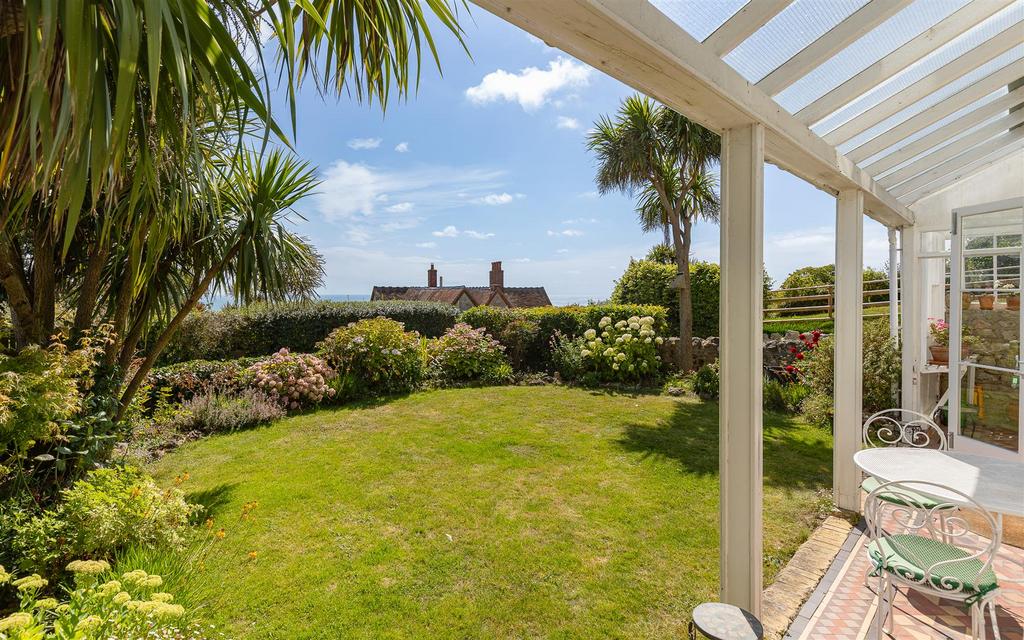 Verandah and front garden