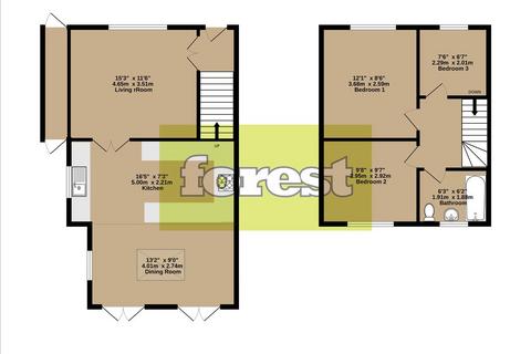 3 bedroom end of terrace house for sale, Sparrow Farm Drive, Feltham, Middlesex, TW14