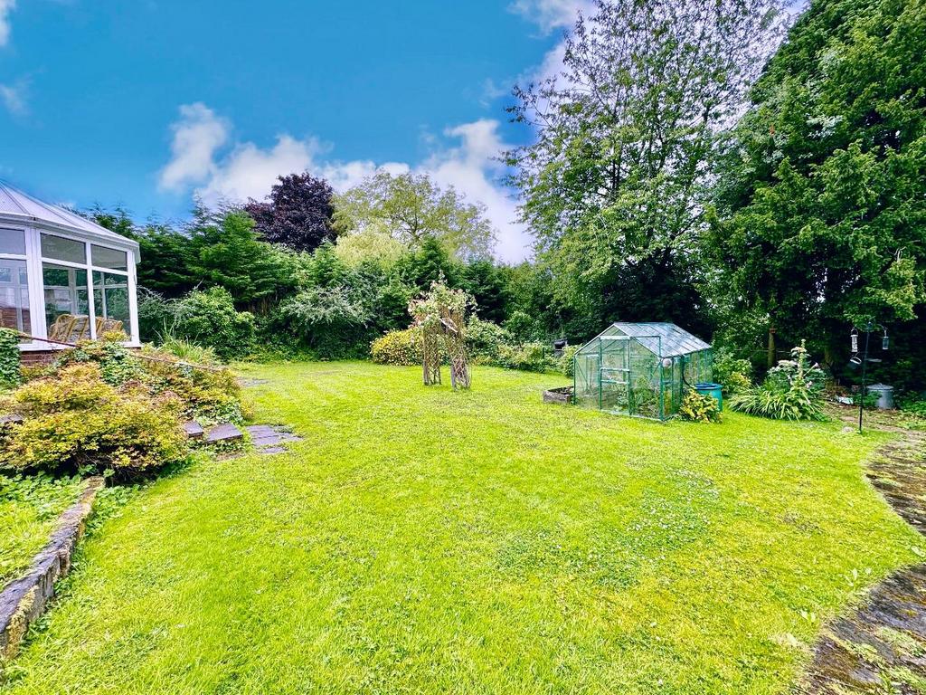 Rear garden