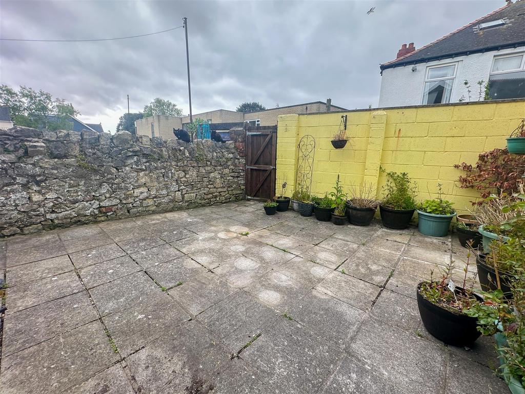 Rear garden
