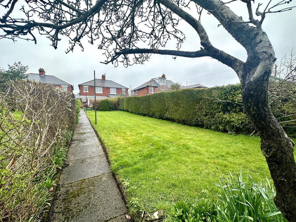 Rear garden