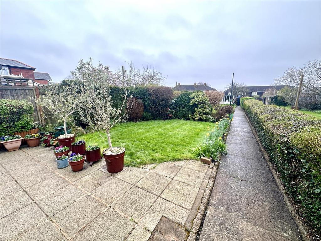 Rear garden