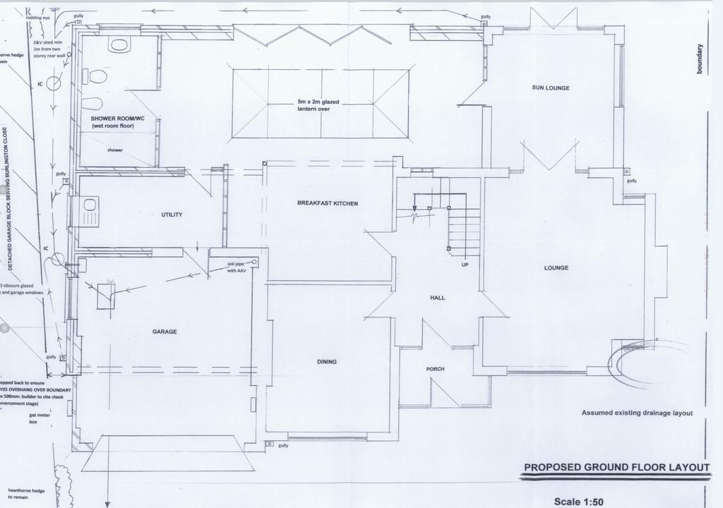 Approved Plan - ground floor