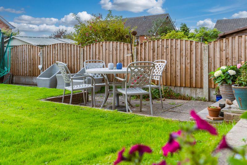 Rear garden